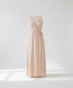 Women's Semi-Fitted Sleeveless Dress in Lightweight Fabric 1