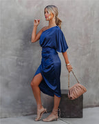 Women's Sleeveless Cocktail Sundress with Flowing Skirt 4