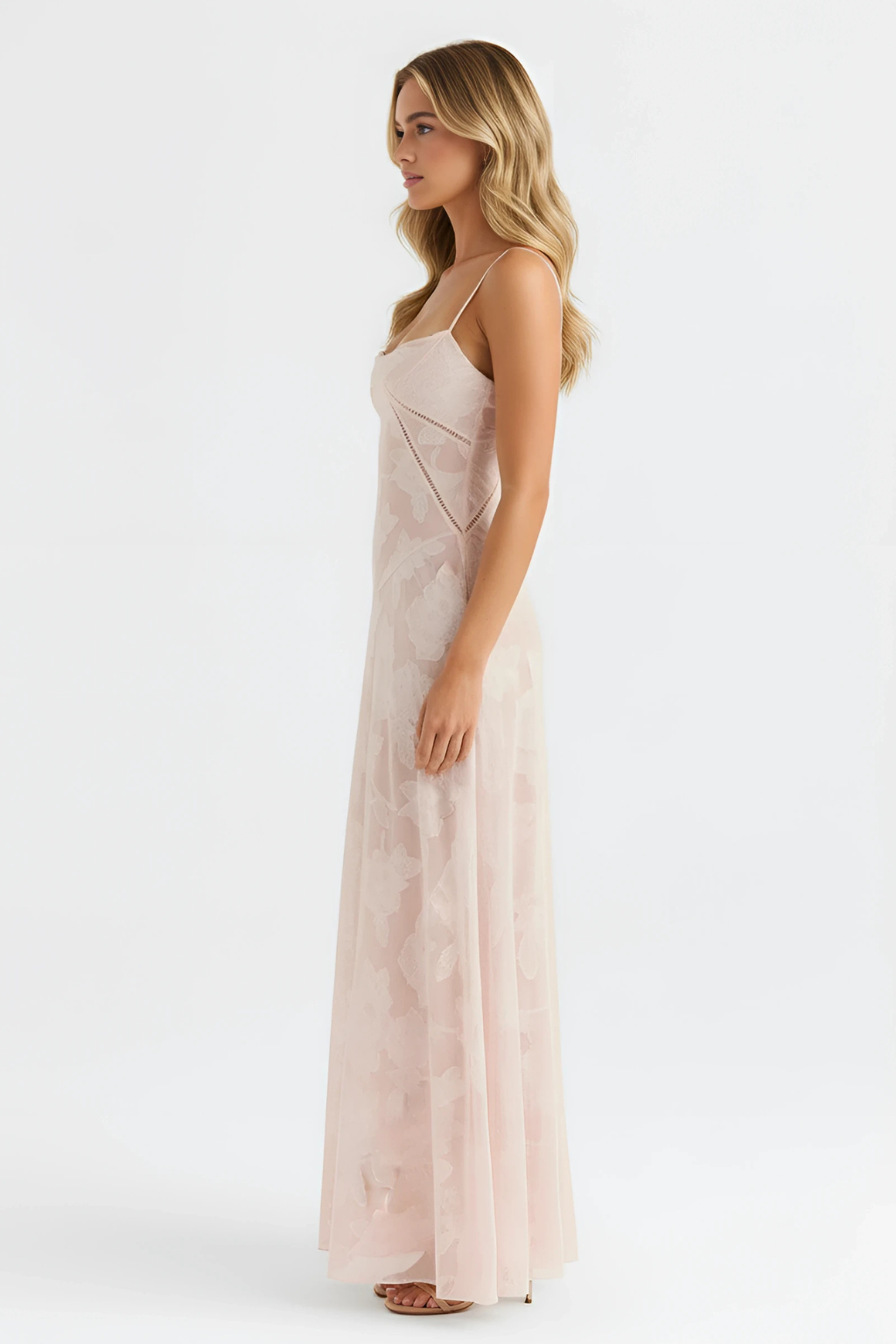 Women's Sleeveless Floor-Length Evening Maxi Dress 3