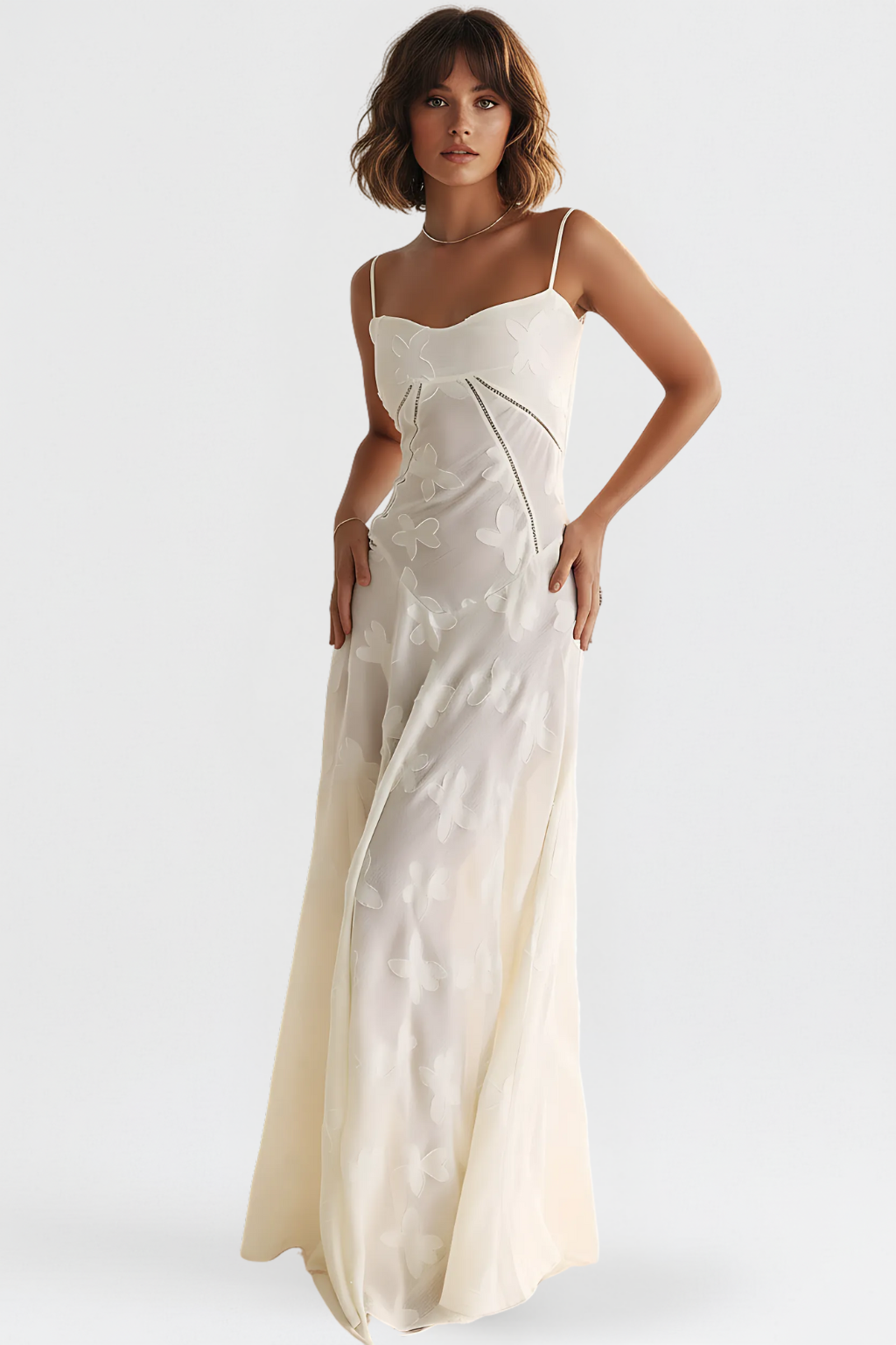 Women's Sleeveless Floor-Length Evening Maxi Dress 5