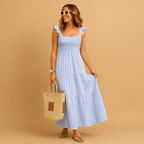 Women's Sleeveless Long Maxi Dress with Flowy Fit 4