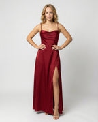 Women's Sleeveless Maxi Dress with Braided Back Detail 1