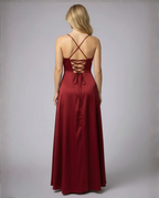 Women's Sleeveless Maxi Dress with Braided Back Detail 3