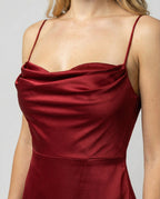 Women's Sleeveless Maxi Dress with Braided Back Detail 4