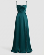 Women's Sleeveless Maxi Dress with Braided Back Detail 5