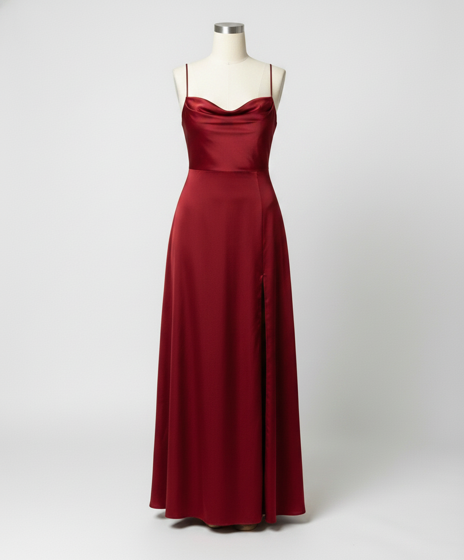 Women's Sleeveless Maxi Dress with Braided Back Detail 1