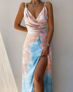 Women's Sleeveless Maxi Dress with Side Slit 3