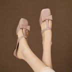 Women's Slip-On Leather Mules with Cushioned Footbed 8