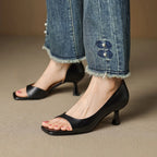 Women's Square Toe Block Heel Pumps with Cushioned Insole 5