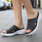 Women's Stretch Slip-On Sandals with Cushioned Sole 1