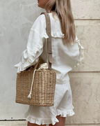 Women's Two-Piece Co-Ord Set with Blouse and High-Waist Shorts 3