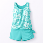 Women's Two-Piece Tankini Swimsuit with Stiffened Cups and Adjustable Straps 3