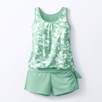 Women's Two-Piece Tankini Swimsuit with Stiffened Cups and Adjustable Straps 5