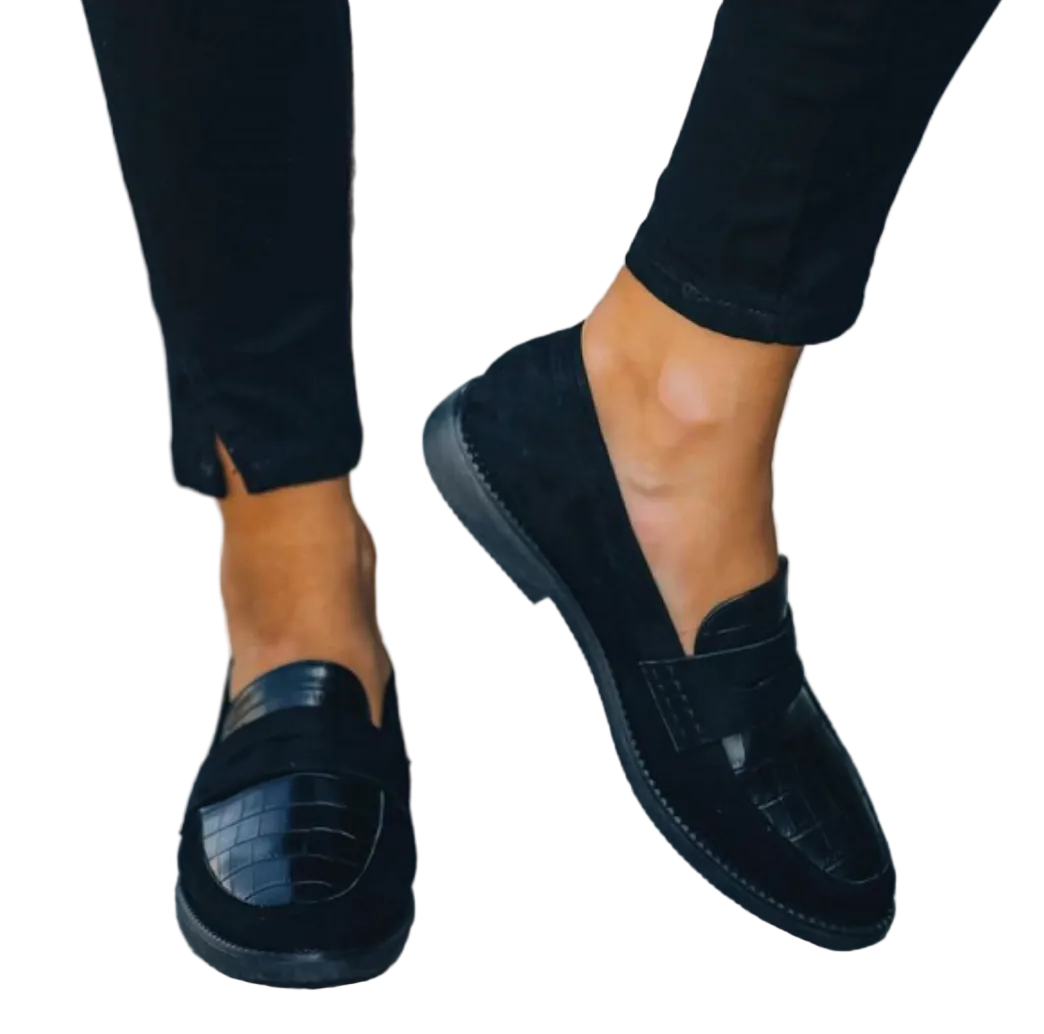 Women’s Black Formal Shoes with Padded Insole and Supportive Fit 3