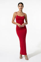 Women’s Bodycon Maxi Dress with Sleeveless Design in Lightweight Fabric 2