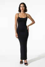 Women’s Bodycon Maxi Dress with Sleeveless Design in Lightweight Fabric 5