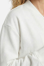 Women’s Bomber Jacket with Zip Fastening and Structured Shape 1