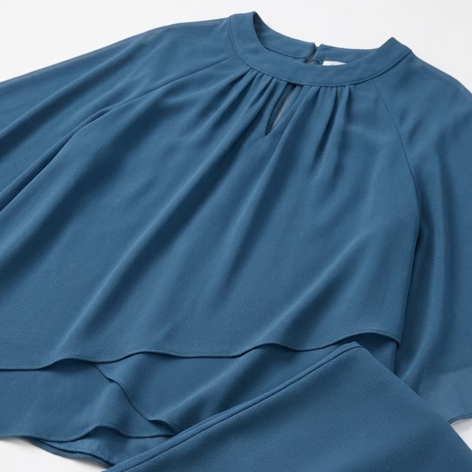 Women’s Chiffon Two-Piece Trouser Set with Asymmetric Top 7
