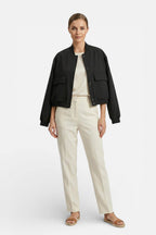 Women’s Lightweight Bomber Jacket in Polyester with Classic Silhouette 5