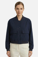 Women’s Lightweight Bomber Jacket in Polyester with Classic Silhouette 6