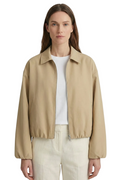 Women’s Lightweight Bomber Jacket with Turn-Down Collar 0