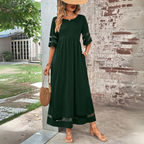 Women’s Long Maxi Dress with Empire Waist for Formal Events 4