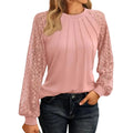 Women’s Long Sleeve Blouse with Relaxed Fit in Multiple Colors 0