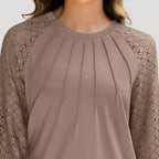 Women’s Long Sleeve Blouse with Relaxed Fit in Multiple Colors 6