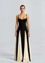 Women’s Maxi Dress with Soft Drape and Long Silhouette 1