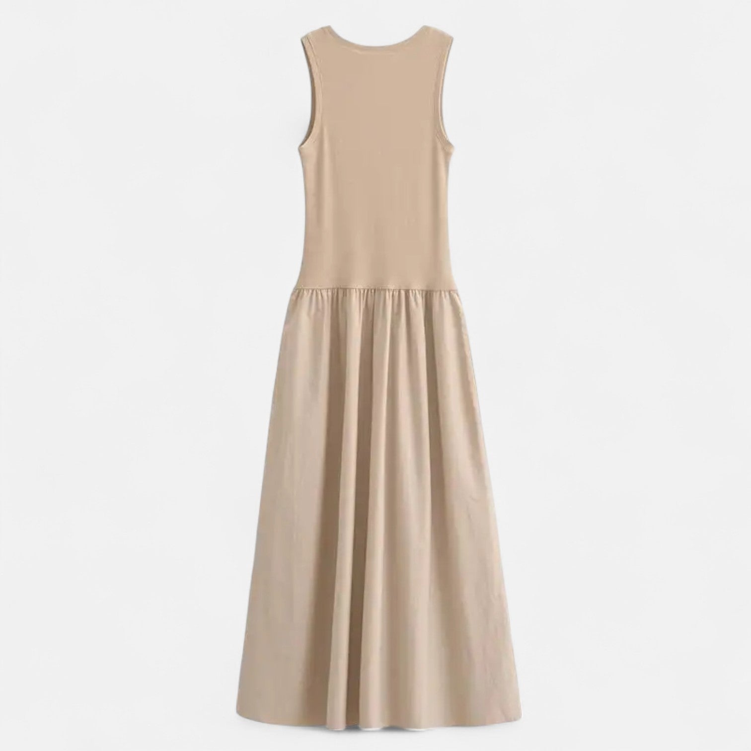 Women’s Slim-Fit Belted Day Dress in Lightweight Fabric 2