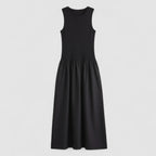 Women’s Slim-Fit Belted Day Dress in Lightweight Fabric 4