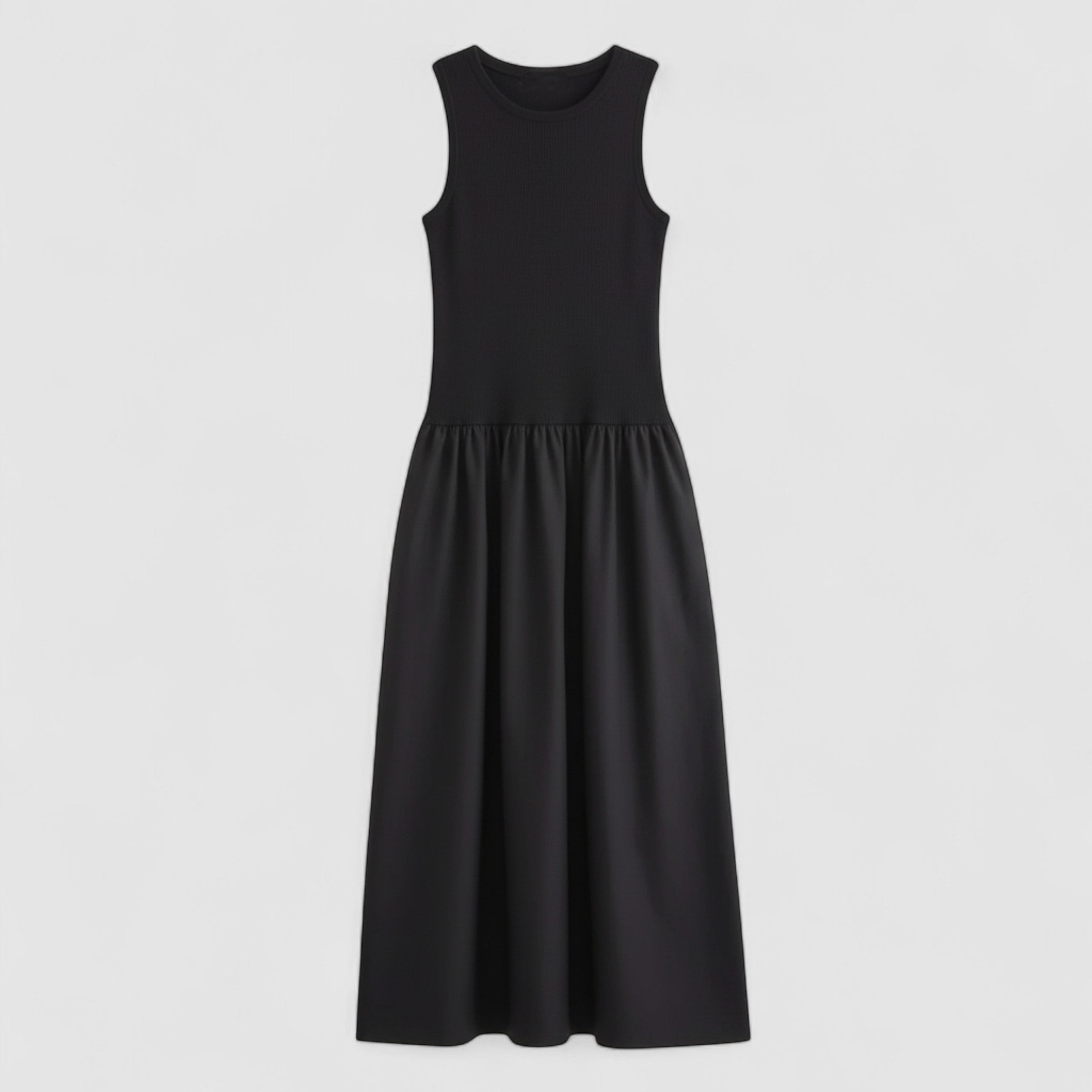 Women’s Slim-Fit Belted Day Dress in Lightweight Fabric 4