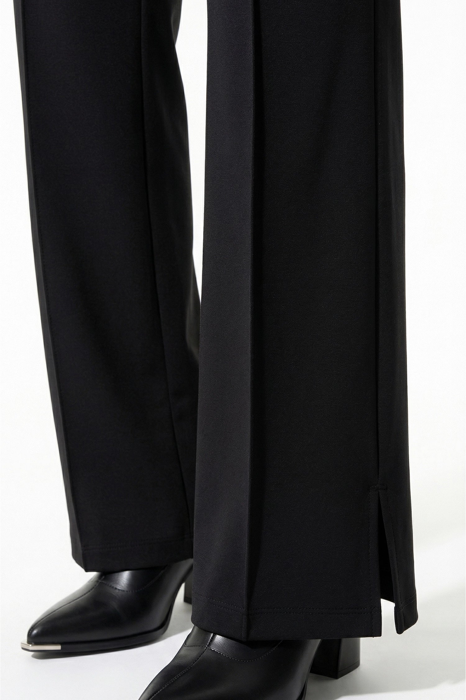 Women’s Slim-Fit Long Sleeve Top and Wide-Leg Trousers Co-Ord Set, Two Piece Set 7