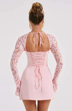 Women’s Sleeveless Mini Party Dress with Fitted Bodice 25