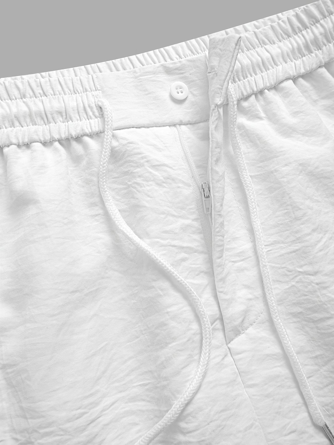 Men’s Palm Tree Embroidered Two-Piece Set