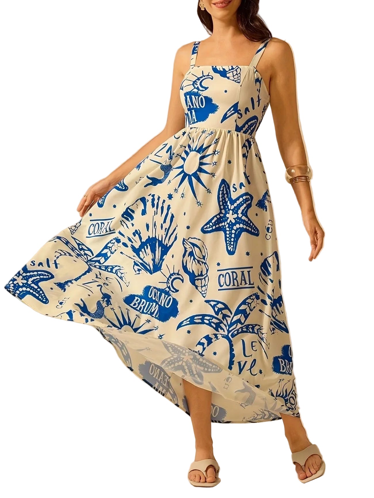 Women’s Printed Maxi Dress
